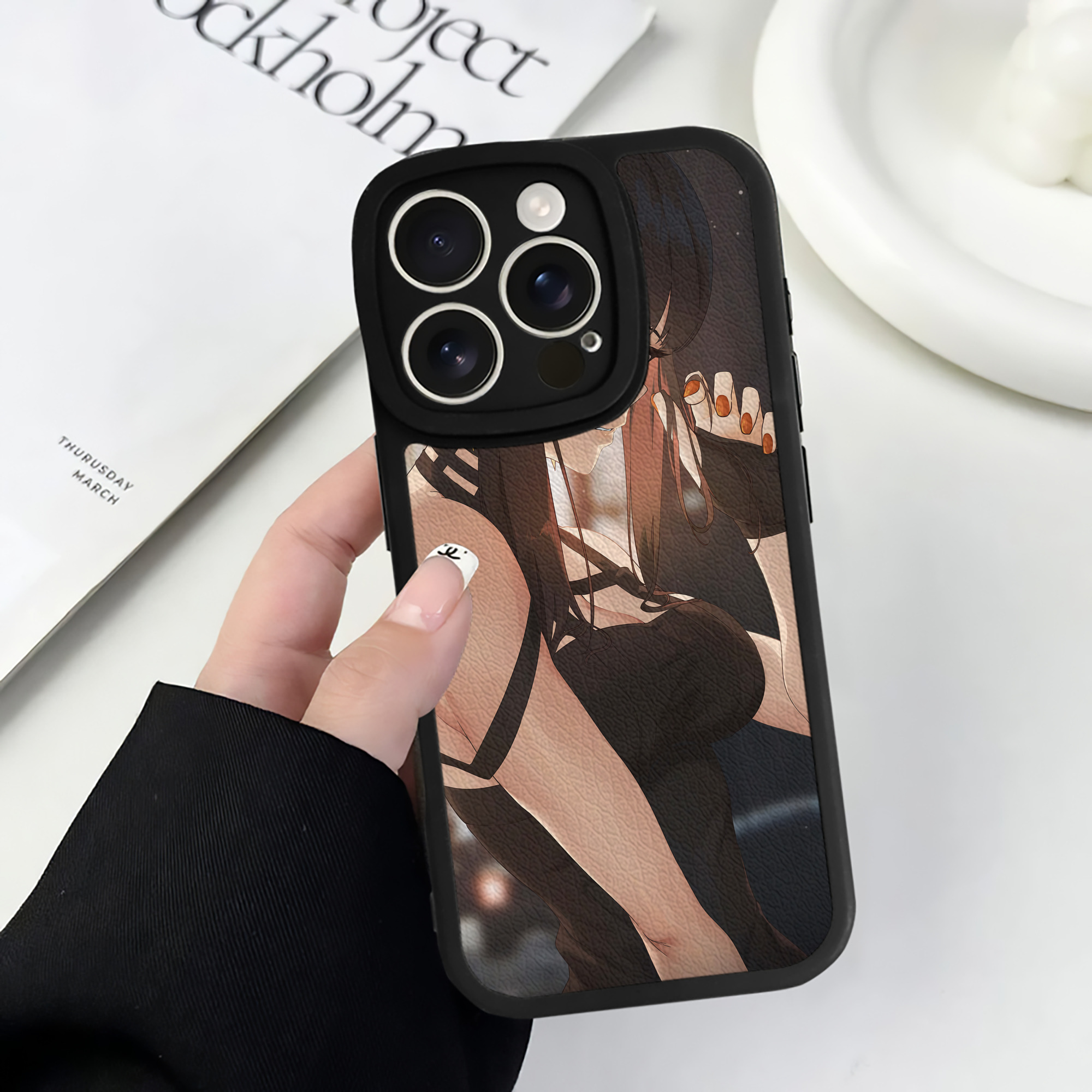 （画像用） SPY×FAMILY间谍家家酒 【iPhone 16シリーズ対応】シリコンスマホケース（レザー調） 材質：シリコン